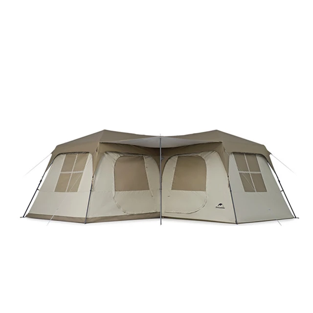 Village Suite Quick Open Tent Brown Tents by Naturehike | campsifu