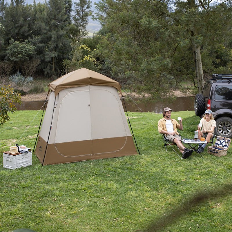 Wet and Dry Separation Shower Tent