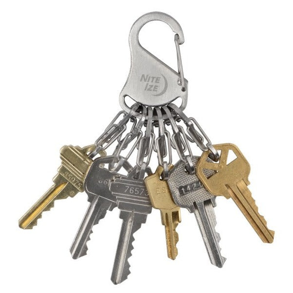 NITE IZE KEYRACK STEEL S-BINER STAINLESS KRS-03-11 boatyardmalaysia