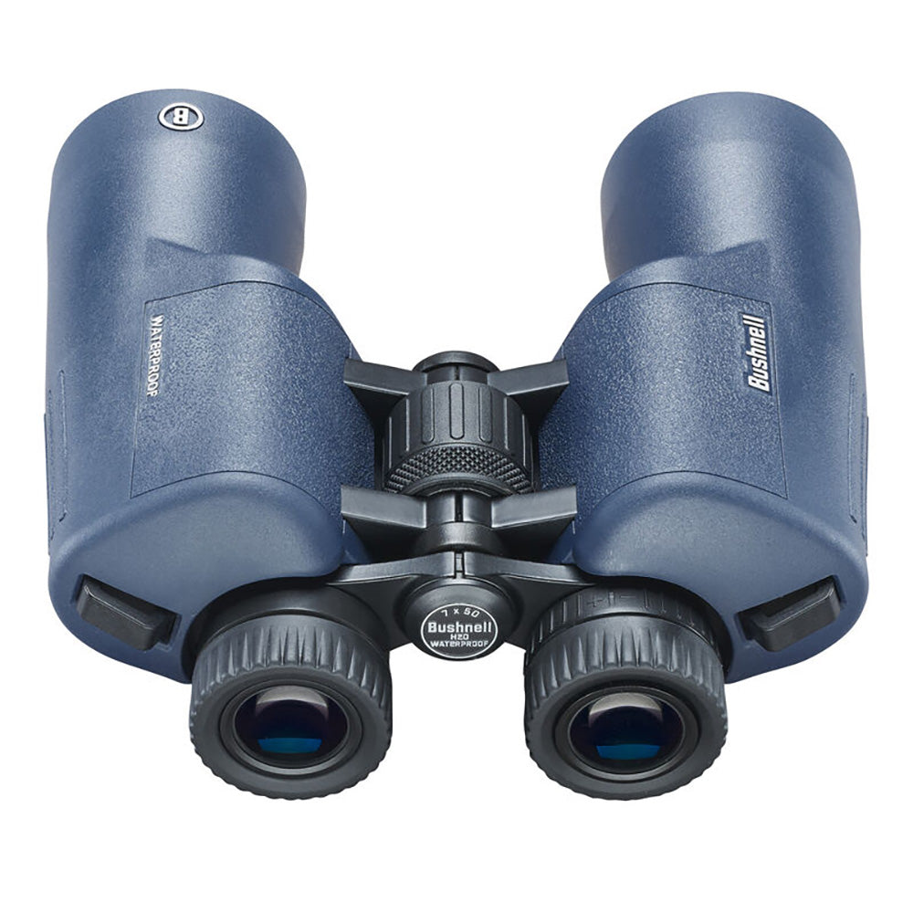 Bushnell H2O 7X50Mm Dark Blue Porro WP/FP Twist Up Eyecups