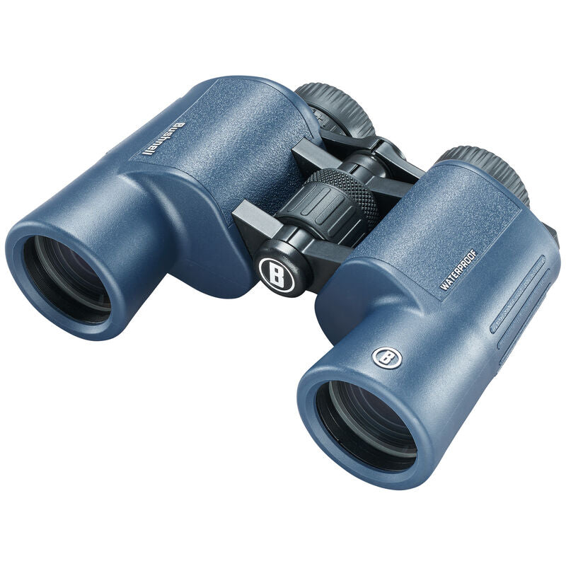 Bushnell H2O 10X42Mm Dark Blue Porro WP/FP Twist Up Eyecups