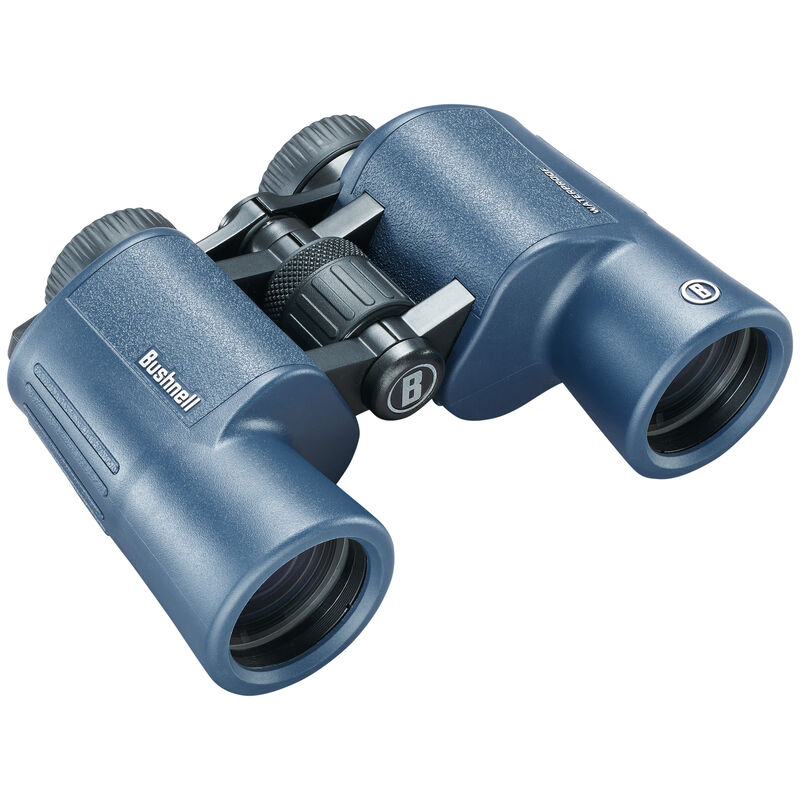 Bushnell H2O 10X42Mm Dark Blue Porro WP/FP Twist Up Eyecups