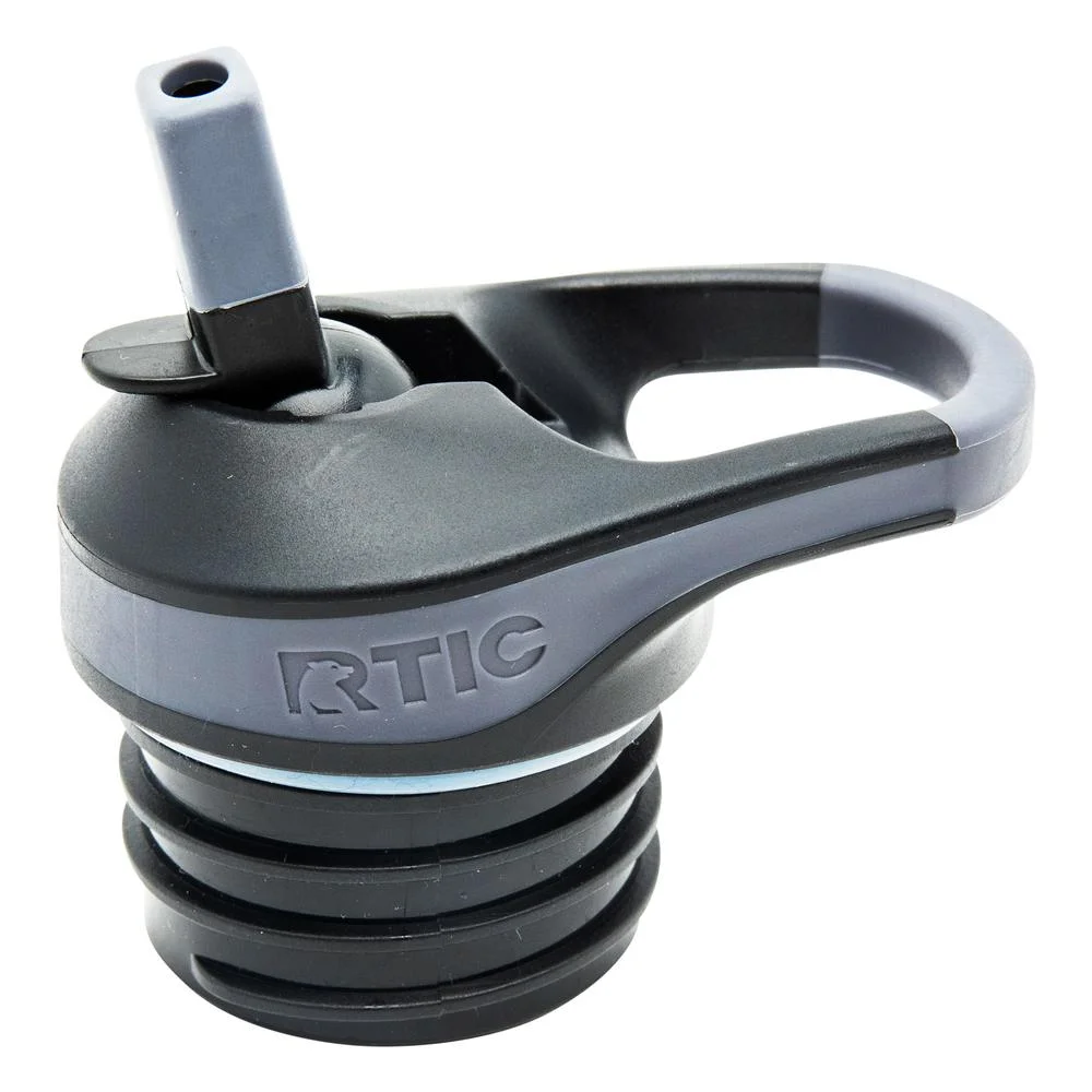 RTIC Water Bottle Lid - Flip Flop with 2 Straws